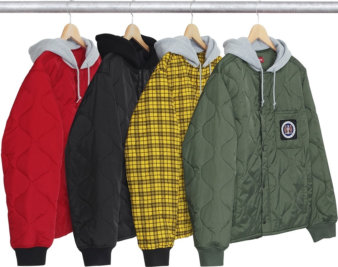 Quilted Liner Hooded Jacket